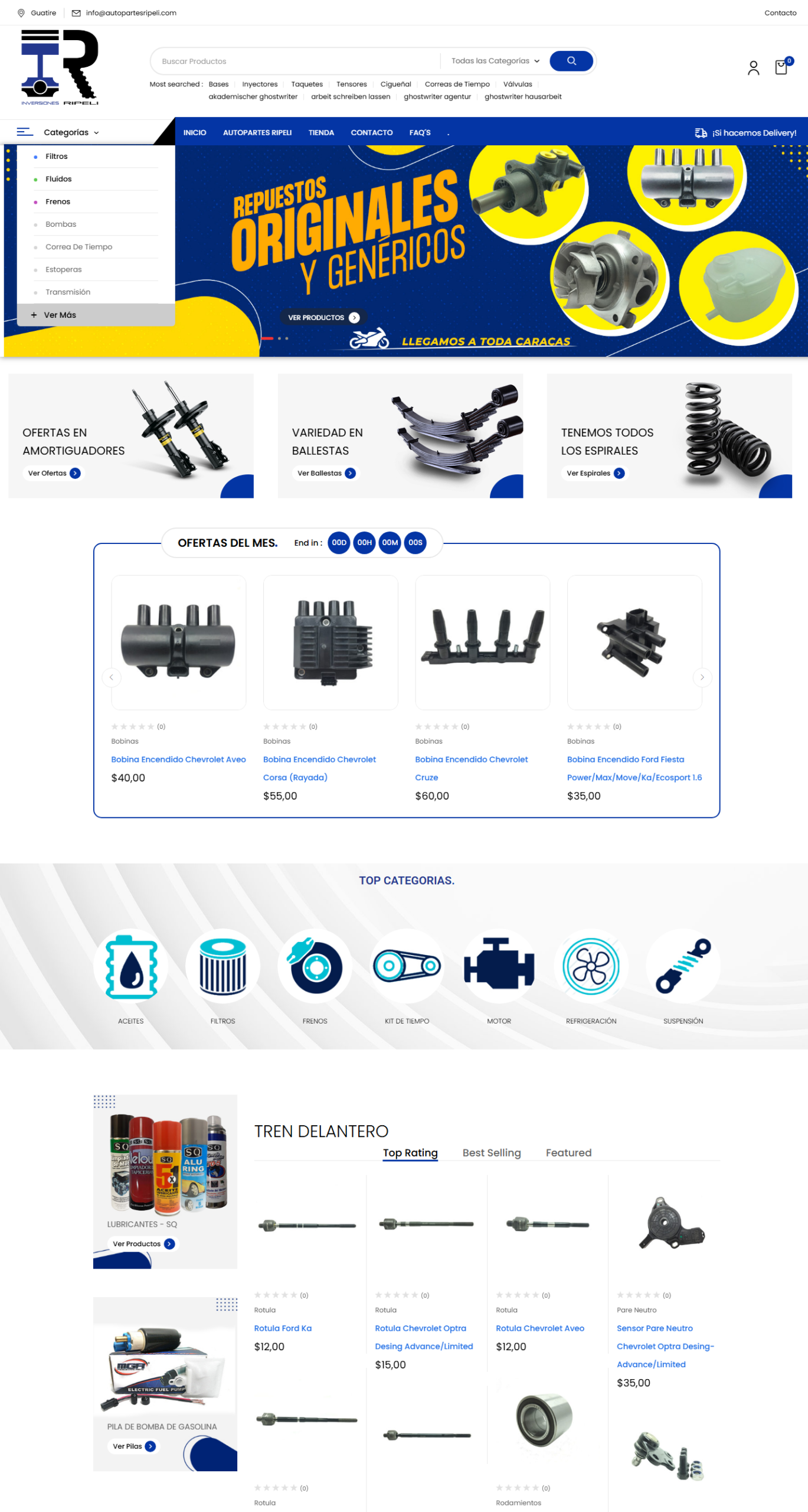 Diseño web Ripeli